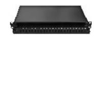 PATCH PANEL 19 1U PER 24 ST/FC NERO