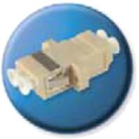 ADATTATORE LC DUPLEX MM BEIGE
