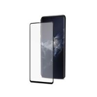 3DGLASS - Vetro 9H con bordo colorato nero per schermo curvo compatibile con Samsung Galaxy S10