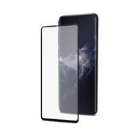 3DGLASS - Vetro 9H con bordo colorato nero per schermo curvo compatibile con Samsung Galaxy S10+