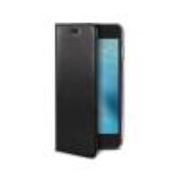 AIRPELLE - Custodia a libro in vera pelle colore nero compatibile con Apple iPhone SE 2020/ iPhone 8/ iPhone 7