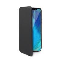 PRESTIGE - Custodia ad agenda ultrasottile con finitura morbida con effetto opaco colore nero compatibile con Apple iPhone Xs/ iPhone XApple iPhone Xs Max
