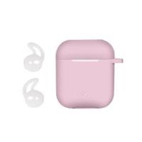 AIRCASE - Custodia in silicone morbido compatibile con Airpods 1st Gen. / 2nd Gen.