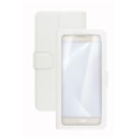 UNICA VIEW - Custodia universale con display a vista, funzione stand compatibile con gli smartphone da 4.5" a 5" dimensione display