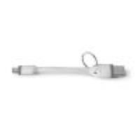 USBTYPECKEY - Cavo USB-A a USB-C, dimensioni ridotte 12 centimetri, potenza massima 15 Watt