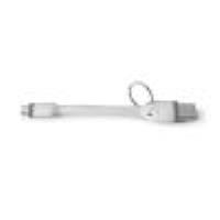 USBMICROKEY - Cavo USB-A a Micro Usb, dimensioni ridotte 12 centimetri, potenza massima 12 Watt