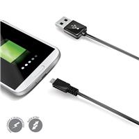 USBMICRO - Cavo USB-A a Micro Usb, lunghezza 1 metro, potenza massima 12 Watt