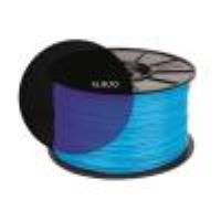 HP3DXROLB2BF Bobina 1Kg di filamento universale ABS 1.75mm Blu e Fosforescente al buio