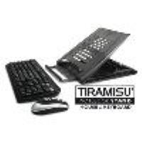 XTMS100KMW Kit Tiramisù Supporto Notebook con Tastiera e Mouse Wireless RF