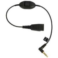 QD Cord to 3.5mm plug without call controller e.g. Blackberries, I-Phones
