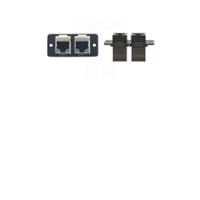 W4545 - DUAL RJ45 WALL PLATE