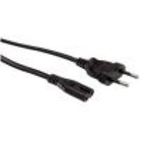 NILOX TECH - Cavo alimentazione con connettore IEC C7 a connettore CEI 23-16/VII, femmina a maschio, lunghezza cavo 5 mt