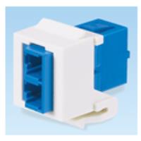 ADATTATORE KEYSTONE LC DUPLEX SM BLU