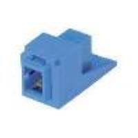 ADATTATORE SC SIMPLEX PER FIBRE SM BLU