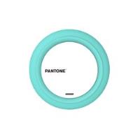PANTONE - Caricabatteria wireless, cavo alimentazione MicroUsb input e USB-A output, potenza massima 10 Watt