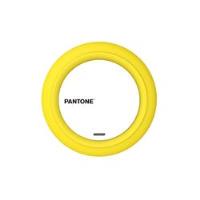 PANTONE - Caricabatteria wireless, cavo alimentazione MicroUsb input e USB-A output, potenza massima 10 Watt