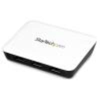 Adattatore di rete NIC USB 3.0 a Ethernet Gigabit con 3 porte hub - Bianco