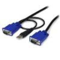 Cavo sottile KVM, VGA, USB, 2 in 1 - 3 m