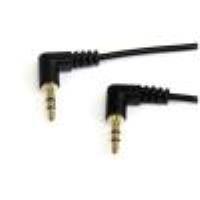 Cavo audio angolato 3,5 mm slim 30cm M/M