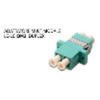 ADATTATORE LC DUPLEX MM AQUA